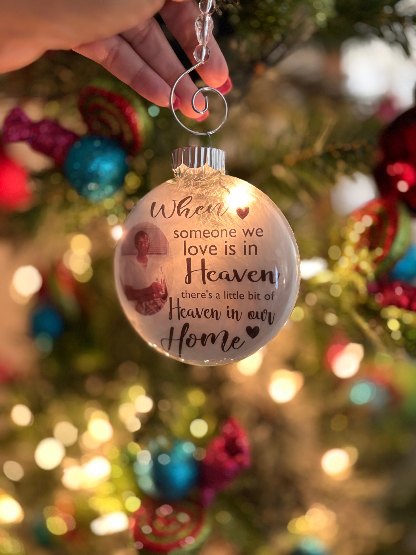 Discover our custom memorial ornaments that turn love into a lasting keepsake.