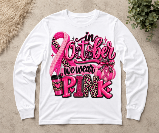 In October We wear Pink