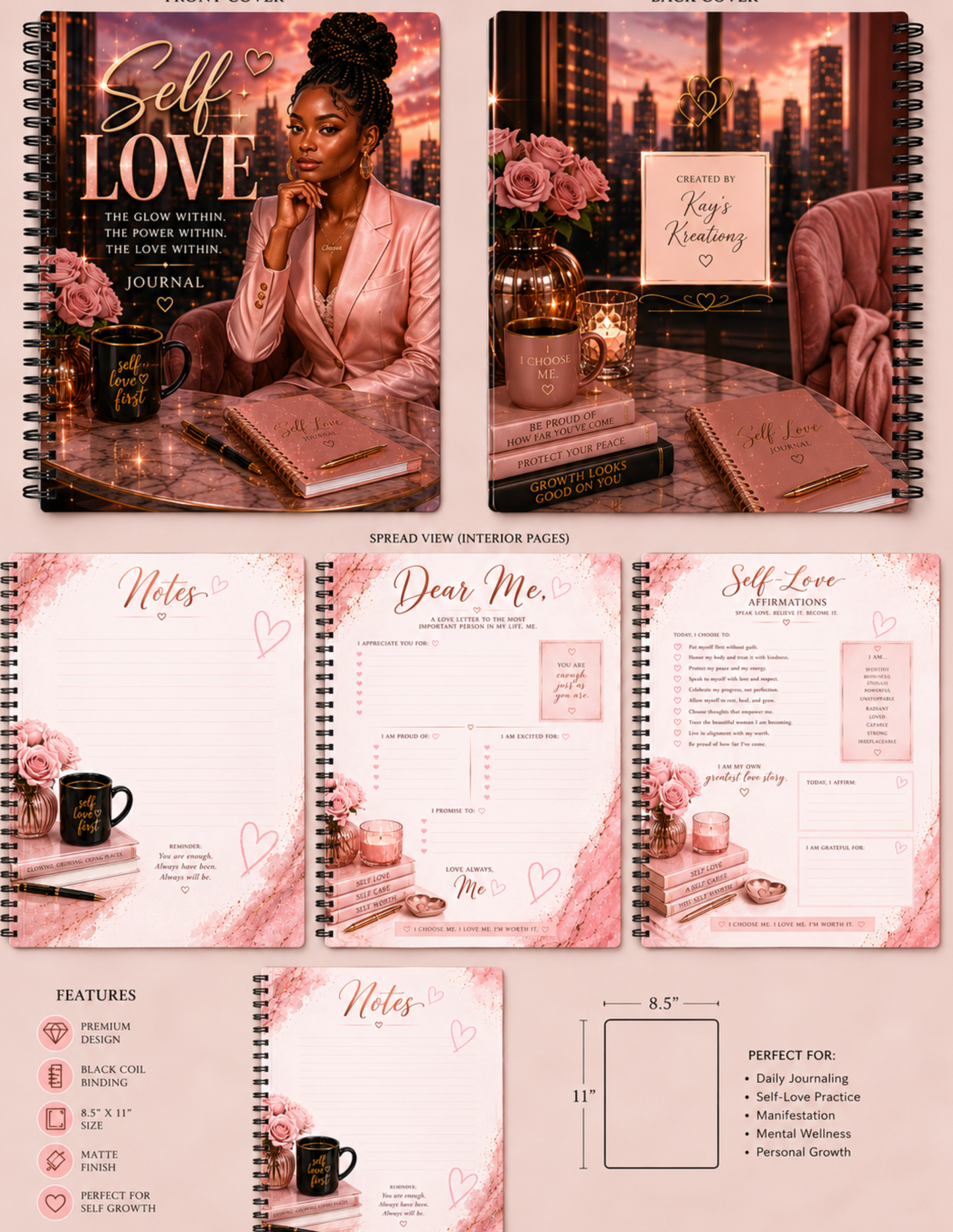 Self Love Journal – A Journey Back to You