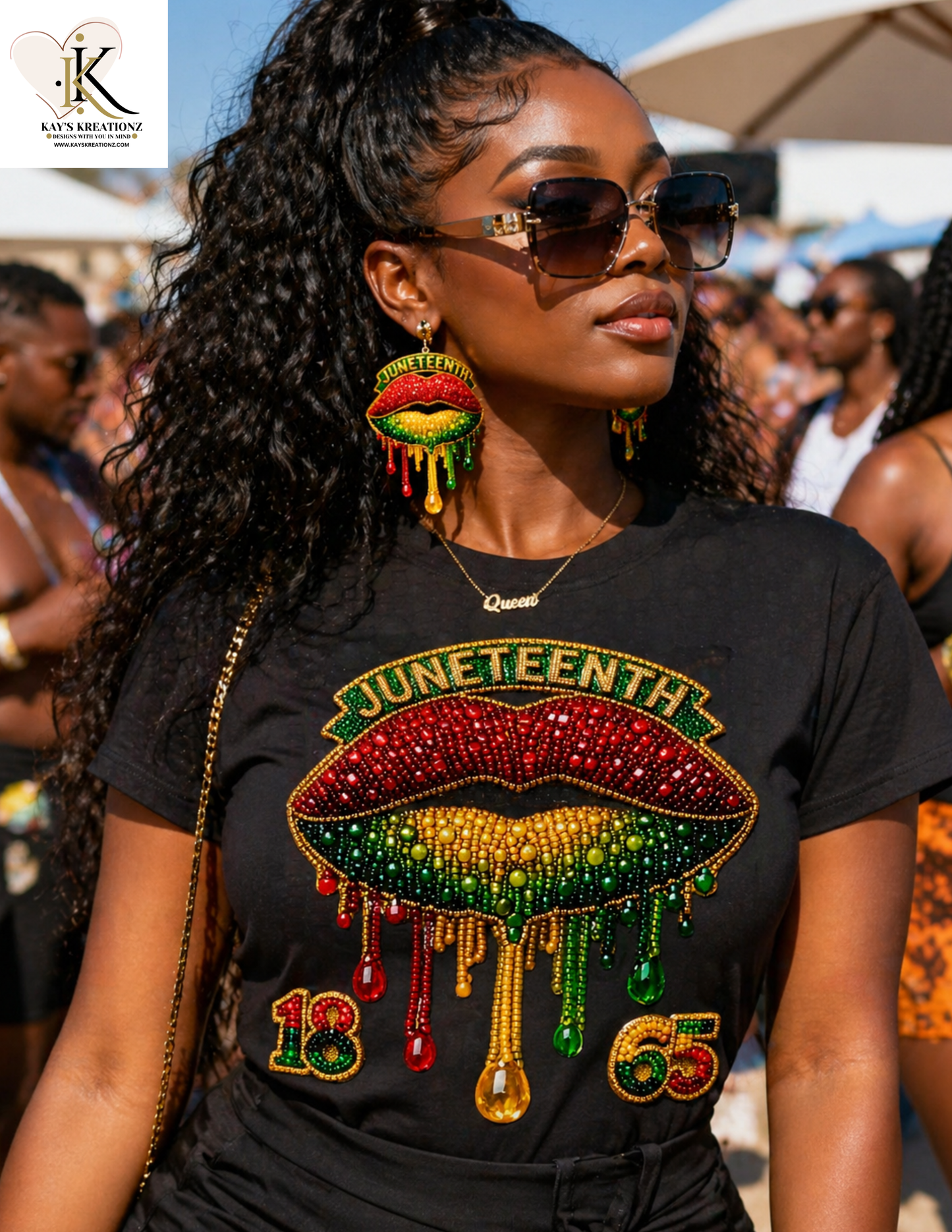 Juneteenth Lips