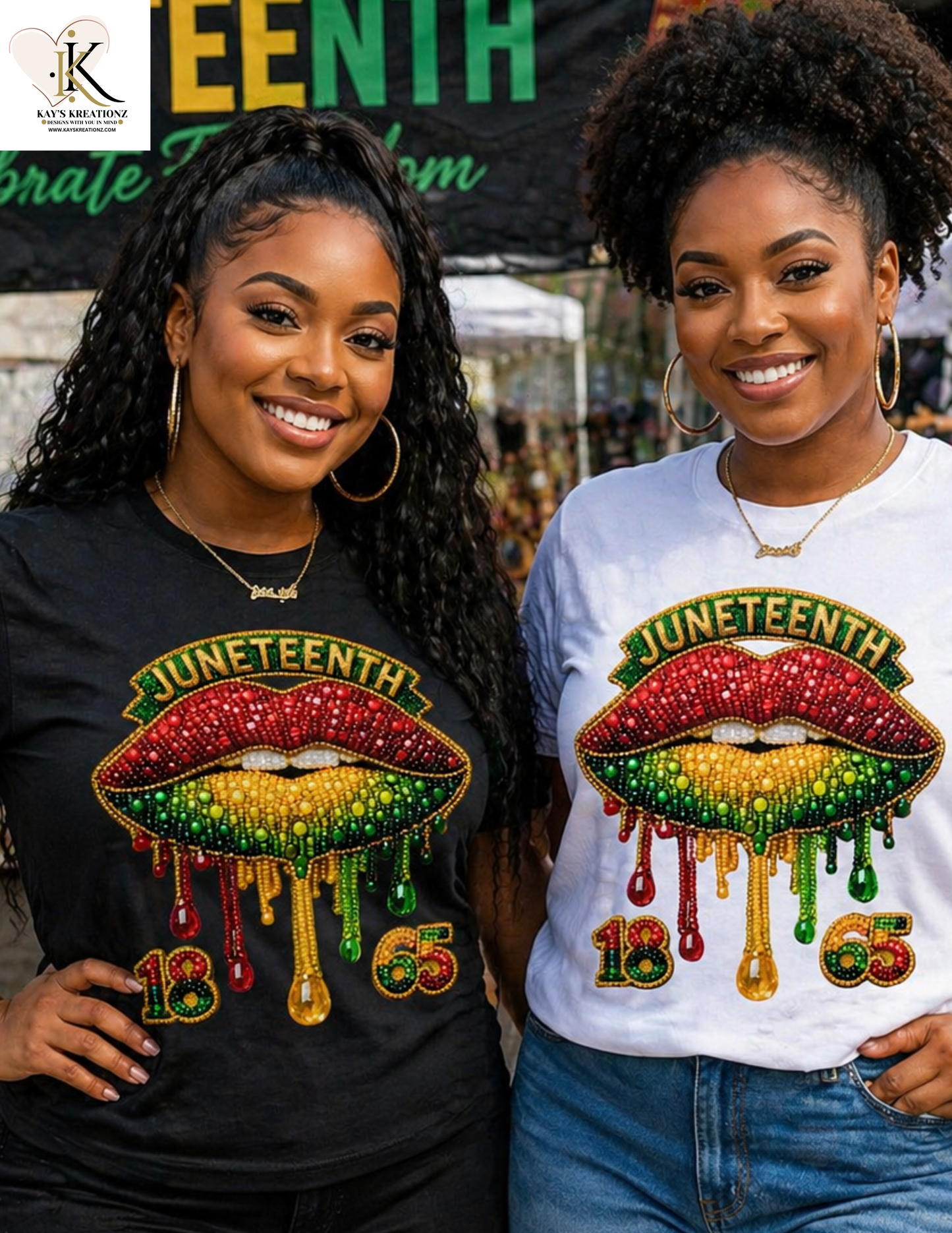 Juneteenth Lips